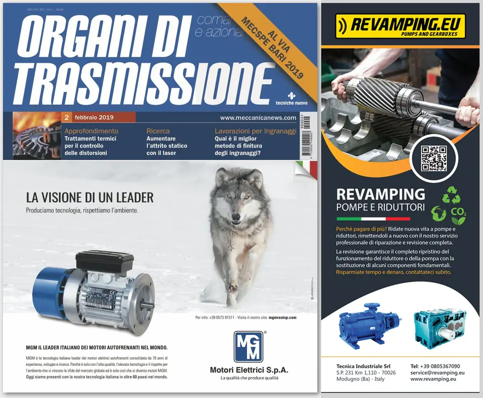 Pagina Revamping.eu sulla rivista Organi di Trasmissione